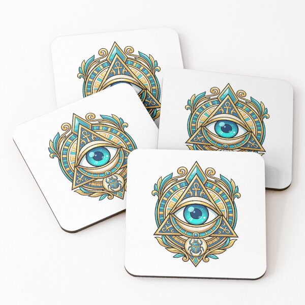 Item preview, Eye of Horus, Egyptian protection symbol, lucky charm, ancient Egypt, mythology, Horus designed and sold by GulfSignature.