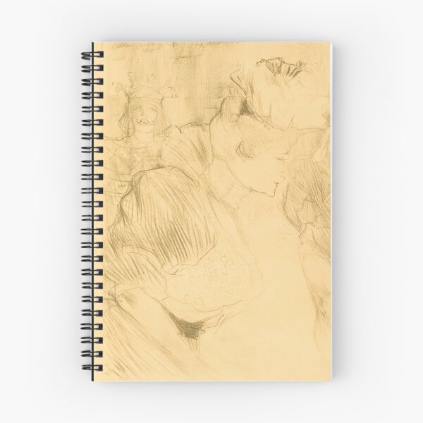 Item preview, Lender Bowing Lender Saluant by Henri de Toulouse-Lautrec: Belle Époque sketch designed and sold by artofuniverse.
