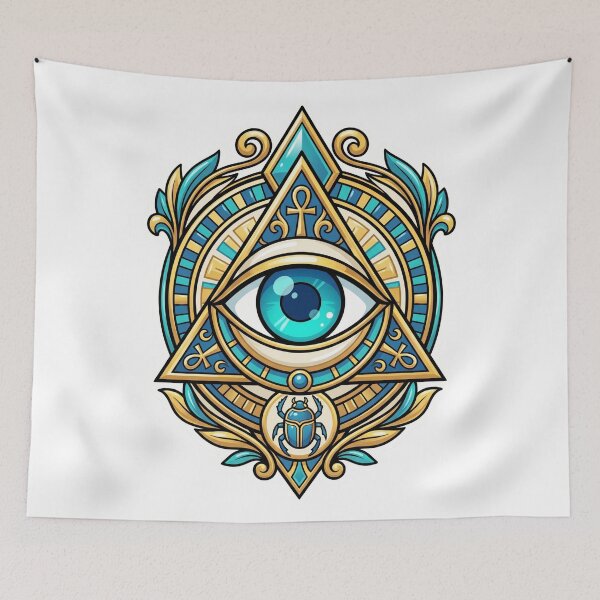 Item preview, Eye of Horus, Egyptian protection symbol, lucky charm, ancient Egypt, mythology, Horus designed and sold by GulfSignature.