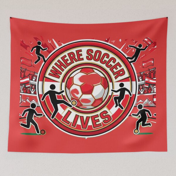 Item preview, Where Soccer Lives - Austria designed and sold by Endeva4eva.