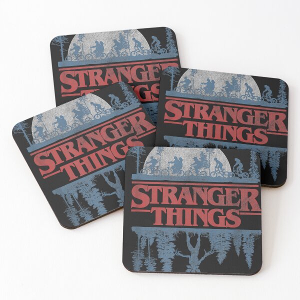 Item preview, Stranger Things Blue Gradient Shadow Upside Down Logo T Shir designed and sold by davis2014.