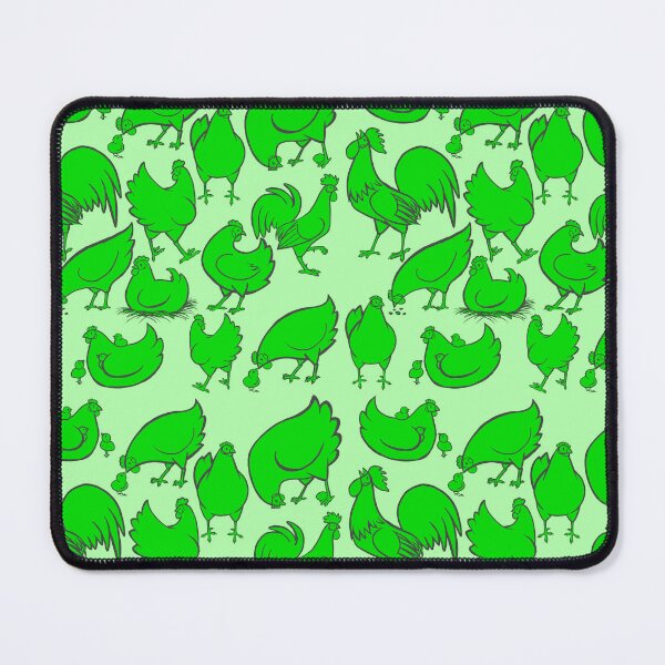Item preview, Chicken Pattern-Green designed and sold by JurassicParkans.