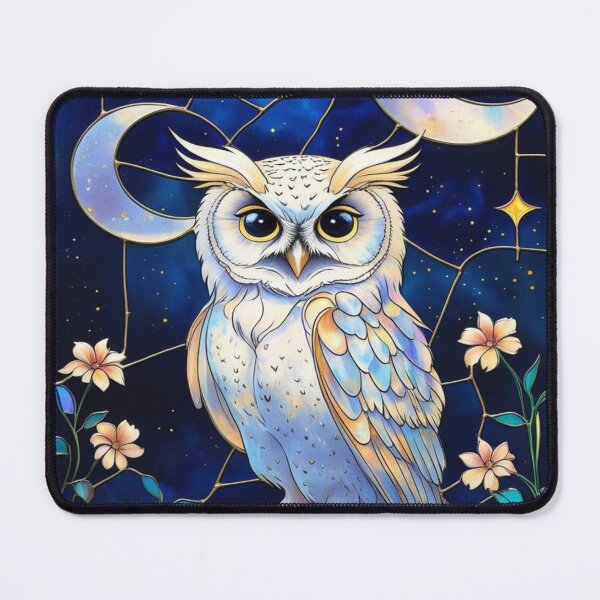 Item preview,  Mystic Owl – Moonlight and Celestial Wisdom designed and sold by BriSher.