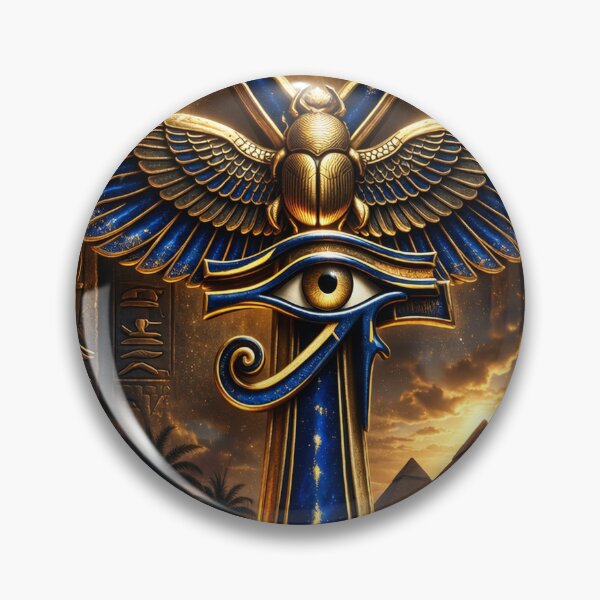 Item preview, Eye of Horus, ancient egypt art, egyptian culture, archaeology art designed and sold by GulfSignature.