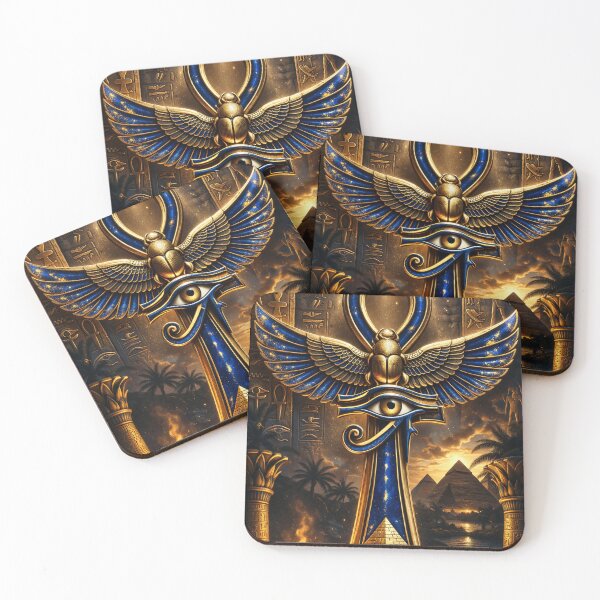Item preview, Eye of Horus, ancient egypt art, egyptian culture, archaeology art designed and sold by GulfSignature.