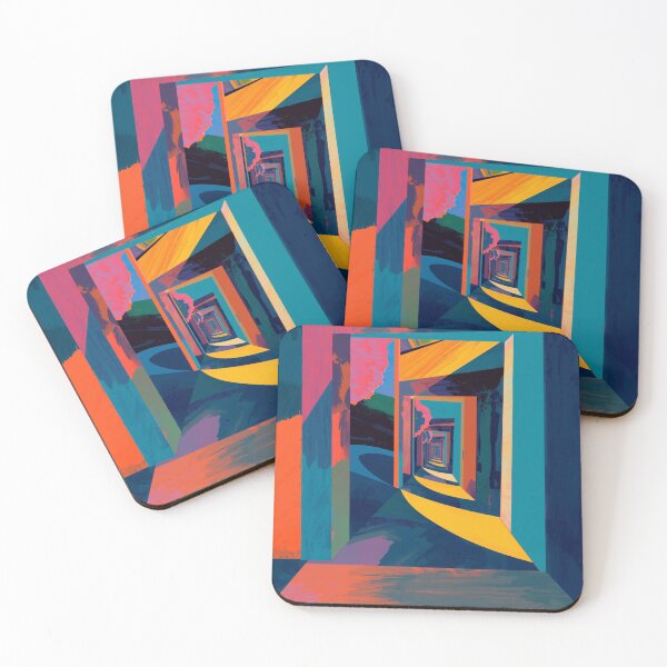 Item preview, corridor fauvism art designed and sold by cloudzer0000.