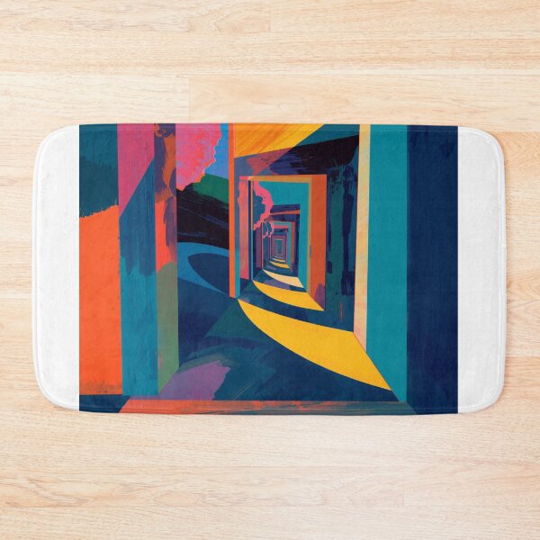 Item preview, corridor fauvism art designed and sold by cloudzer0000.