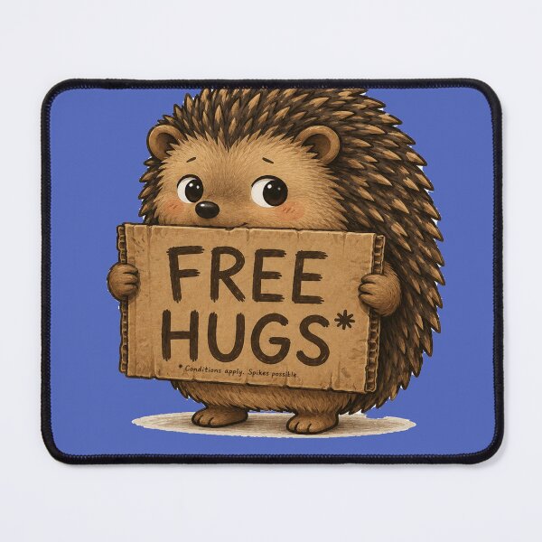 Item preview, Free Hugs - Legal Disclaimer designed and sold by SecretSquirrellDesigns.