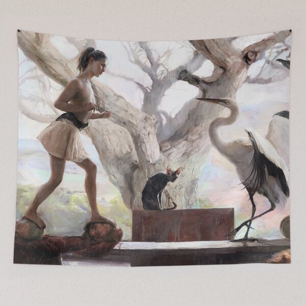 Item preview, Guillermo Lorca García Wait Why is She Walking on Severed Heads designed and sold by stephensrichard.