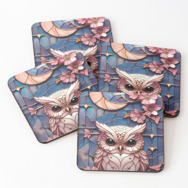 Item preview,  Mystic Owl – Moonlight and Celestial Wisdom designed and sold by BriSher.