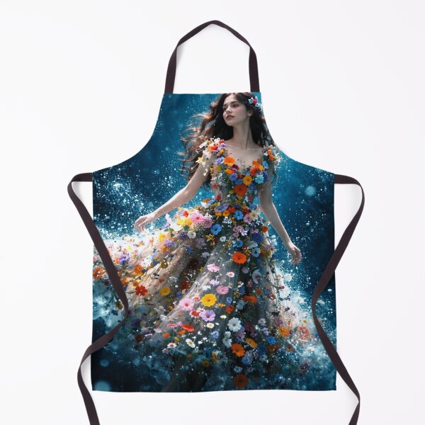 Item preview, Underwater Floral Dress Fantasy designed and sold by CyndiEpps.