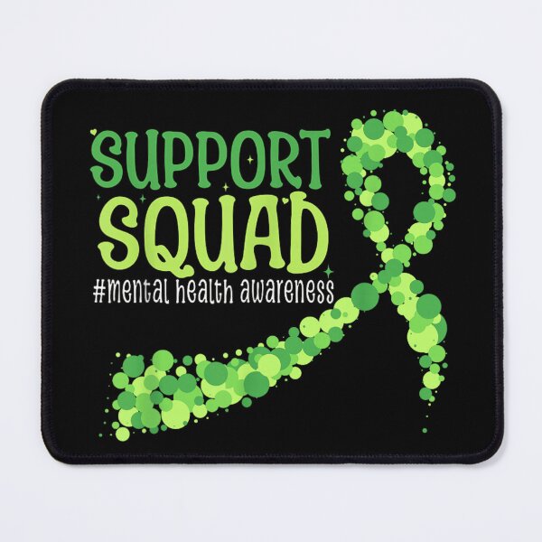 Item preview, Support Squad Mental Health Awareness Ribbon Green Dots Inspirational Gift Idea designed and sold by DienesAngele.