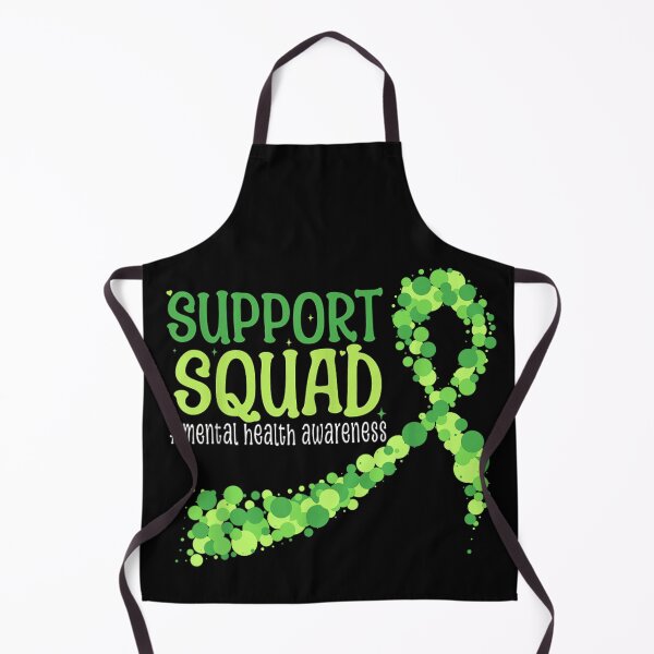 Item preview, Support Squad Mental Health Awareness Ribbon Green Dots Inspirational Gift Idea designed and sold by DienesAngele.