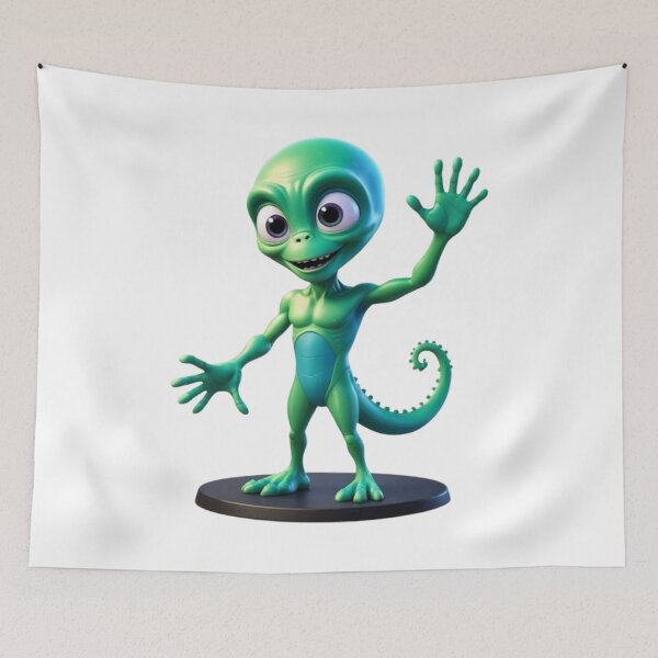 Item preview, Friendly Green Alien designed and sold by Magazinegallery.