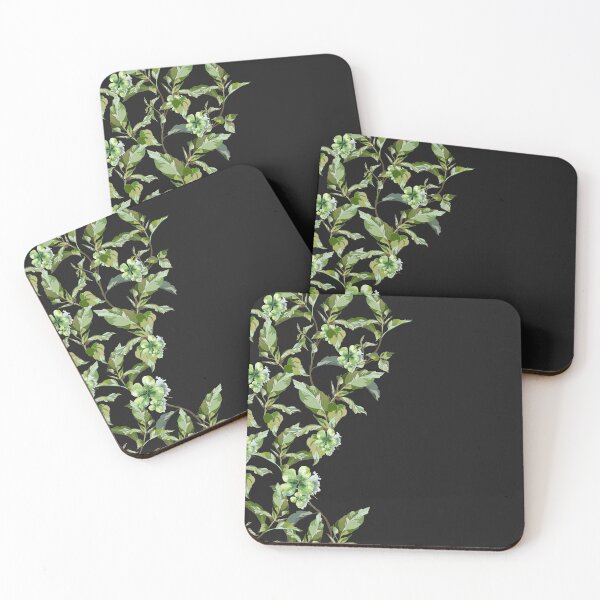 Item preview, Copy of Elegant Watercolor Clover Vines  designed and sold by Asmaa Abdul-Azim.