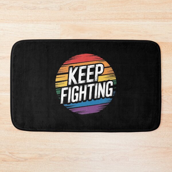 Item preview, Keep Fighting LGBT Pride Gift Gay Rights Queer Equality designed and sold by Say It With Ink.