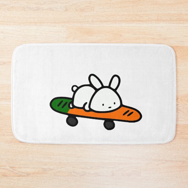 Item preview,  Bunny on a Skateboard designed and sold by Qalam&Pixel.