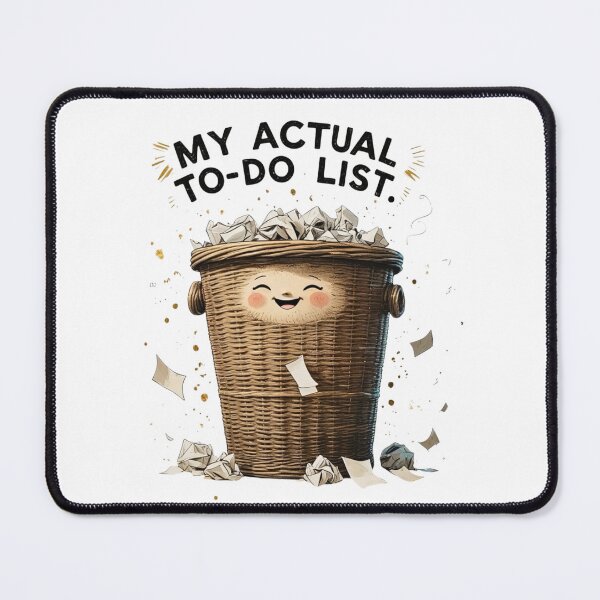 Item preview, My Actual To Do List Funny ADHD Office Humor designed and sold by AQUILAKREO.