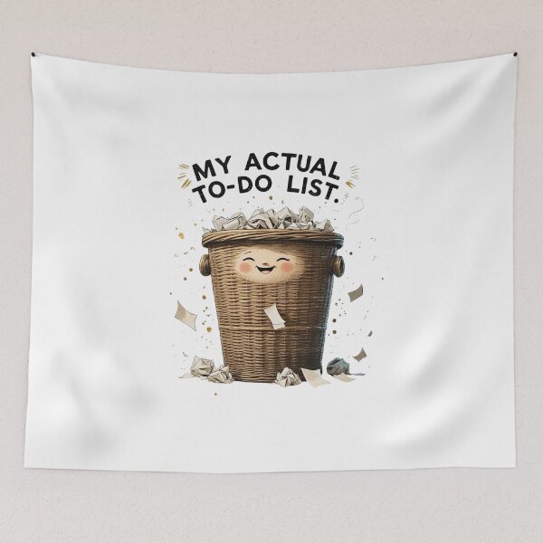 Item preview, My Actual To Do List Funny ADHD Office Humor designed and sold by AQUILAKREO.