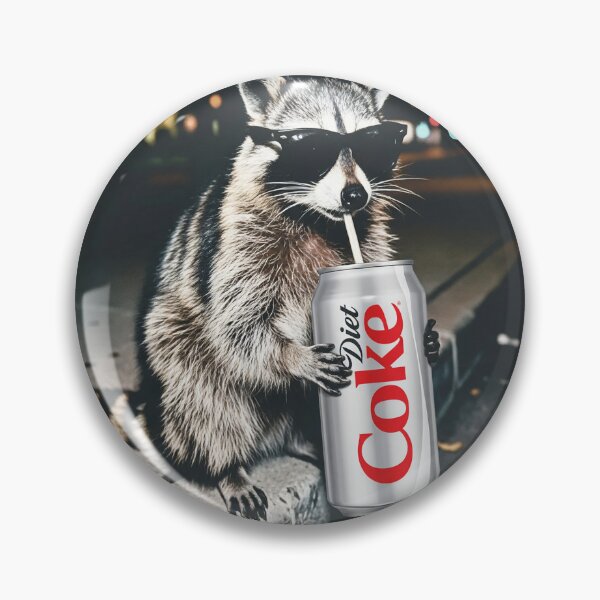 Item preview, Raccoons Diet Coke Funny Meme Genz Dank Raccoons designed and sold by RomeroDane.