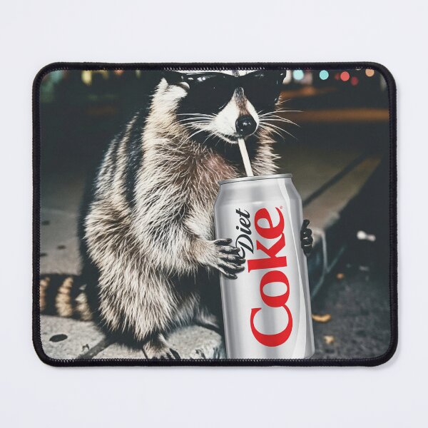 Item preview, Raccoons Diet Coke Funny Meme Genz Dank Raccoons designed and sold by RomeroDane.