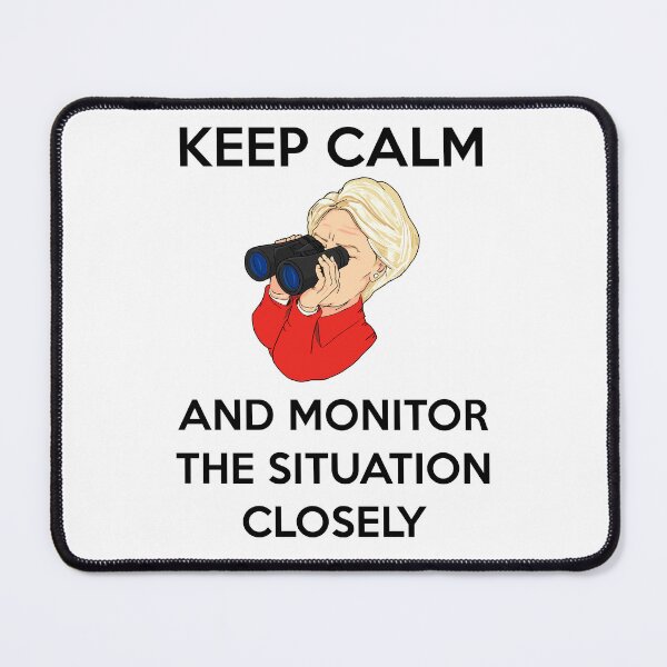 Item preview, Keep calm and monitor the situation closely with Ursula designed and sold by DG MEME.