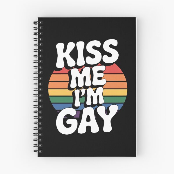 Item preview, Kiss Me I'm Gay Funny Gay Pride Gift LGBT Humor designed and sold by Say It With Ink.