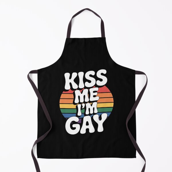 Item preview, Kiss Me I'm Gay Funny Gay Pride Gift LGBT Humor designed and sold by Say It With Ink.