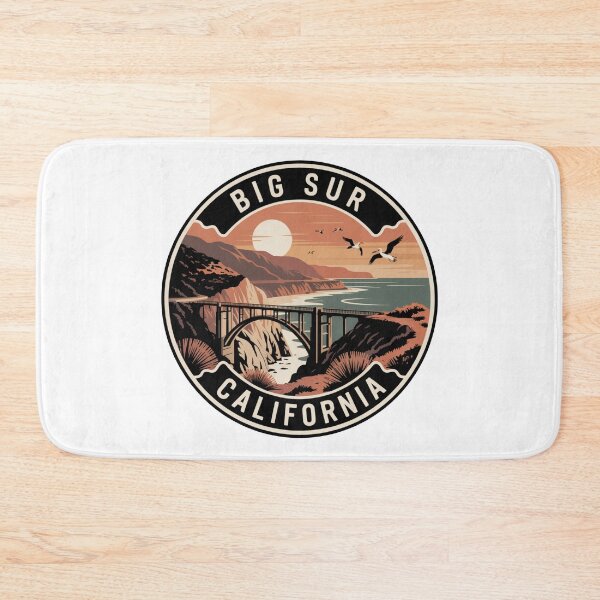 Item preview, Big Sur California: Sunset Badge designed and sold by CircinusStore.