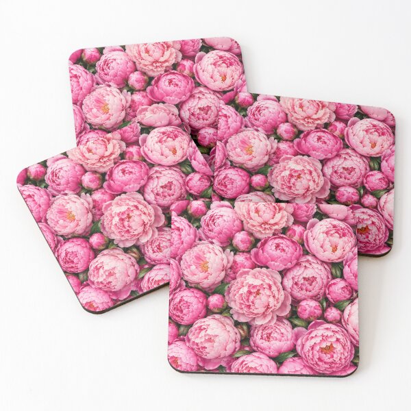 Item preview, Pink Peony Floral Botanical Pattern Artwork designed and sold by ArtComixHaven.