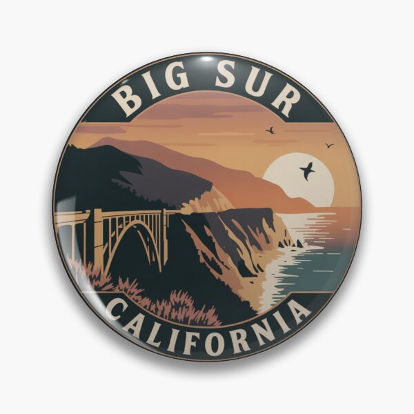 Item preview, Big Sur California: Bixby Bridge Sunset  designed and sold by CircinusStore.