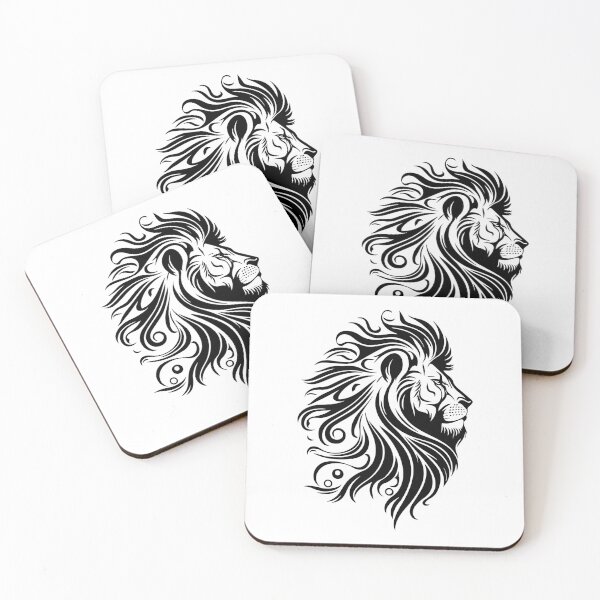 Item preview, Lion Tattoo Art - Minimalist designed and sold by TerryCoreCraft.