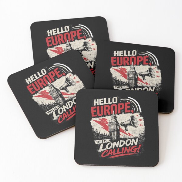 Item preview, HELLO EUROPE, LONDON CALLING! designed and sold by THAT'S WHAT TEE SAID.