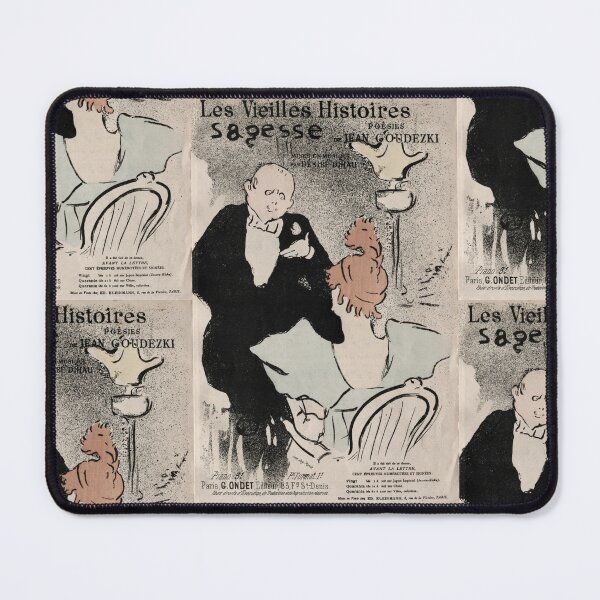 Item preview, Les Vieilles Histoires Sagesse by Henri de Toulouse-Lautrec | Belle Époque French Cabaret Poster Print designed and sold by artofuniverse.