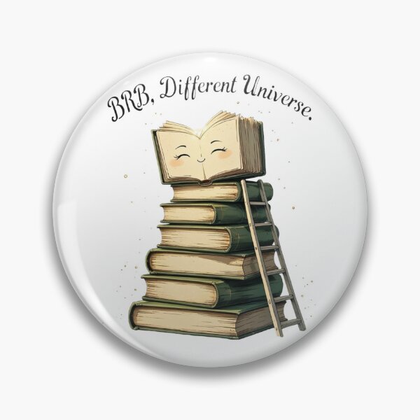 Item preview, BRB Different Universe Funny Booktok Introvert Humor designed and sold by AQUILAKREO.