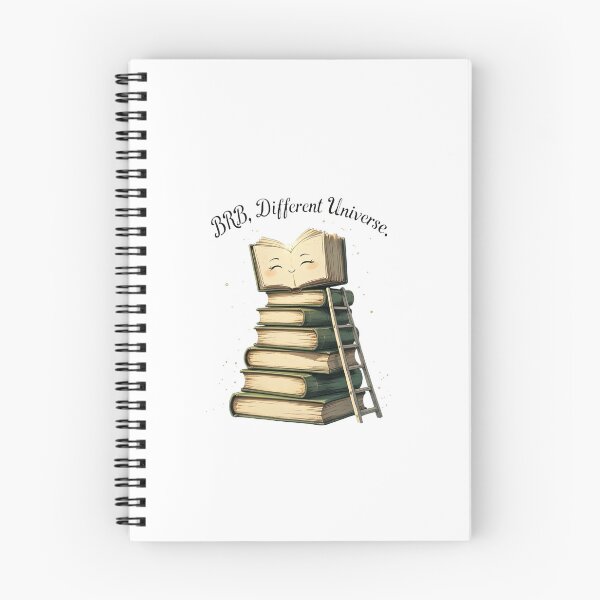 Item preview, BRB Different Universe Funny Booktok Introvert Humor designed and sold by AQUILAKREO.