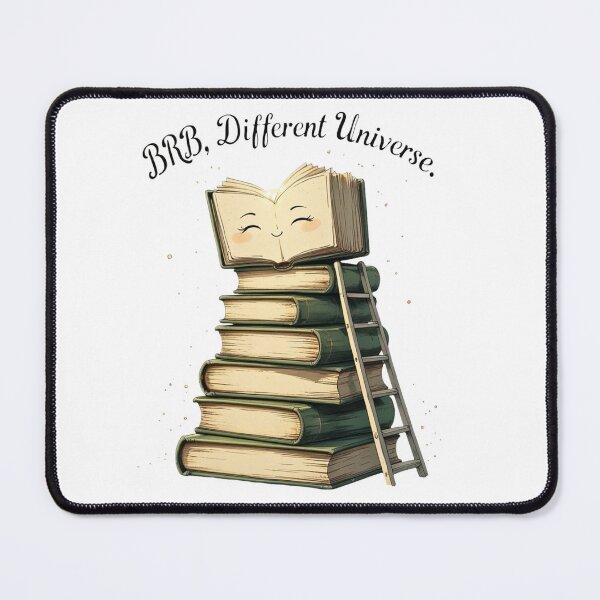 Item preview, BRB Different Universe Funny Booktok Introvert Humor designed and sold by AQUILAKREO.