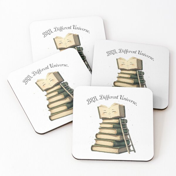 Item preview, BRB Different Universe Funny Booktok Introvert Humor designed and sold by AQUILAKREO.