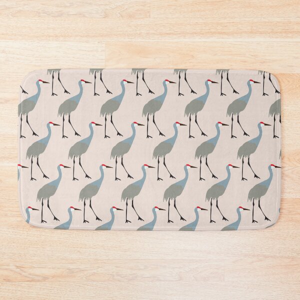 Item preview, Sandhill cranes on a neutral colored background designed and sold by Jennifer Ladd.