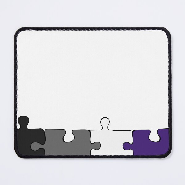 Item preview, Asexual Puzzle Pieces Pride Flag designed and sold by HarveyHandcraftsandDesigns.