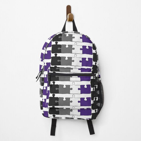 Item preview, Asexual Puzzle Pieces Pride Flag designed and sold by HarveyHandcraftsandDesigns.