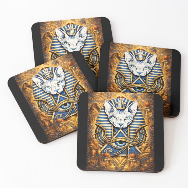 Item preview, Eye of Horus Cat – Ancient Egyptian Mystical Symbol Art | Egypt | Eye Of Horus  designed and sold by GulfSignature.