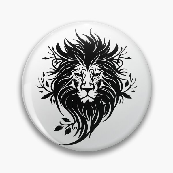 Item preview, Lion Tattoo Art - Minimalist designed and sold by TerryCoreCraft.