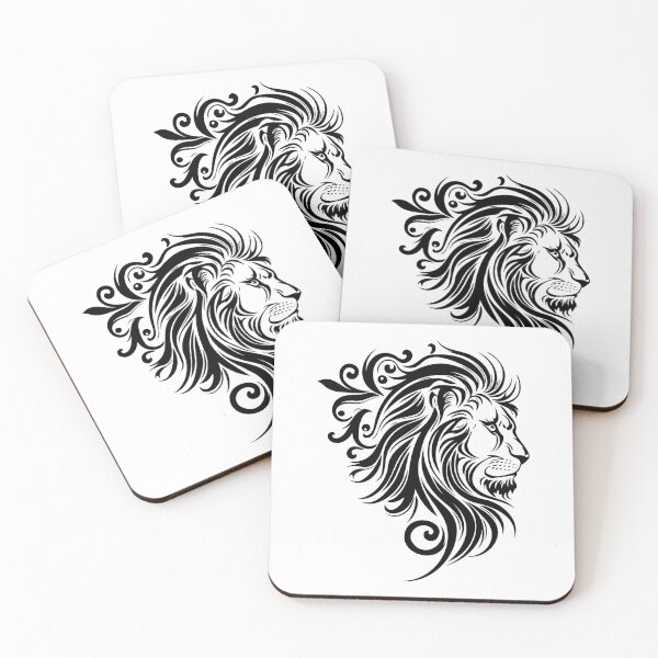 Item preview, Lion Tattoo Art - Minimalist designed and sold by TerryCoreCraft.