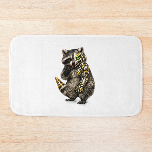 Item preview, Intrepid Raccoon with Bionic Touch designed and sold by Naturalite19.