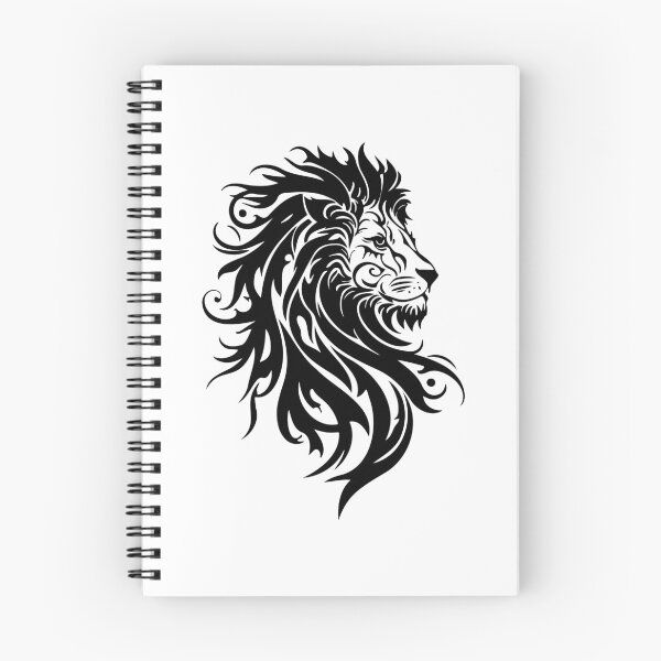 Item preview, Arte de tatuajes de leones - Minimalista designed and sold by TerryCoreCraft.