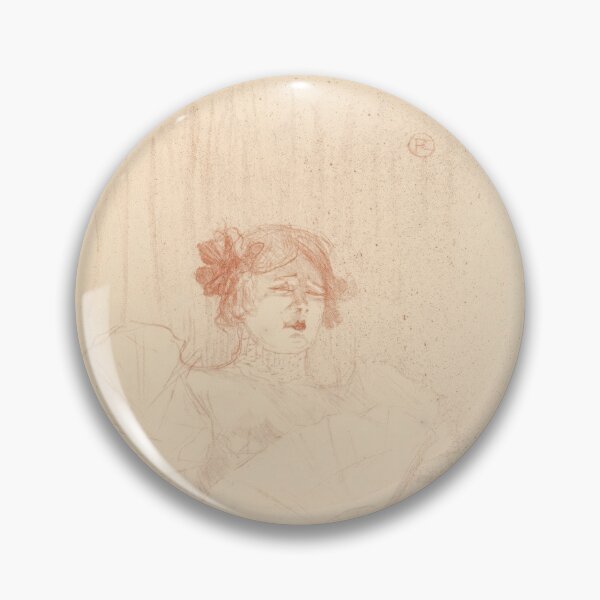 Item preview, Luce Myrès Front View by Henri de Toulouse-Lautrec | Belle Époque Cabaret Portrait Art Print designed and sold by artofuniverse.