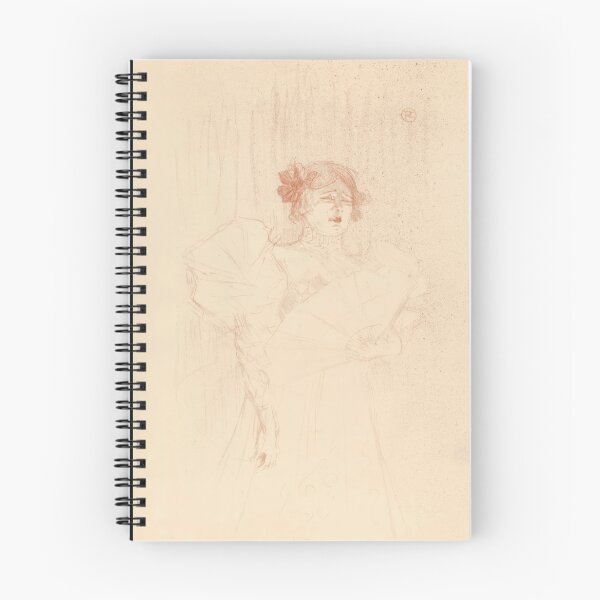 Item preview, Luce Myrès Front View by Henri de Toulouse-Lautrec | Belle Époque Cabaret Portrait Art Print designed and sold by artofuniverse.