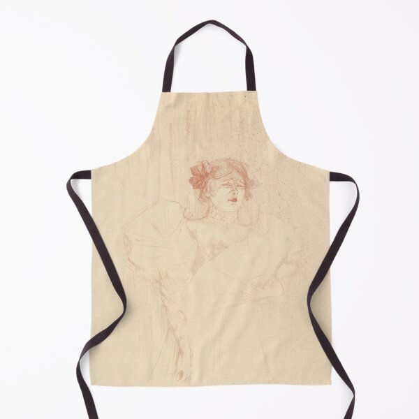 Item preview, Luce Myrès Front View by Henri de Toulouse-Lautrec | Belle Époque Cabaret Portrait Art Print designed and sold by artofuniverse.