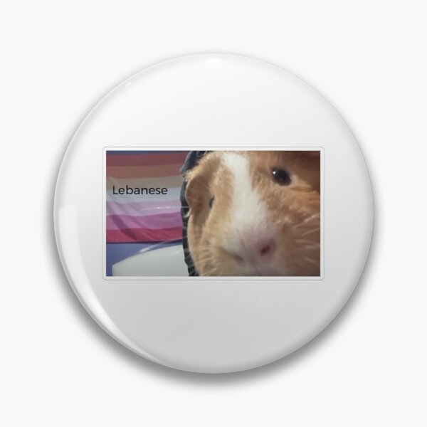 Item preview, 'Lebanese' Lesbian Pride Guinea Pig  designed and sold by Riot45.